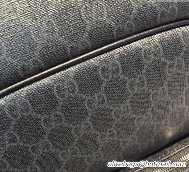 Famous Brand Gucci Mens GG Canvas Backpack bag 322069 Black 2025