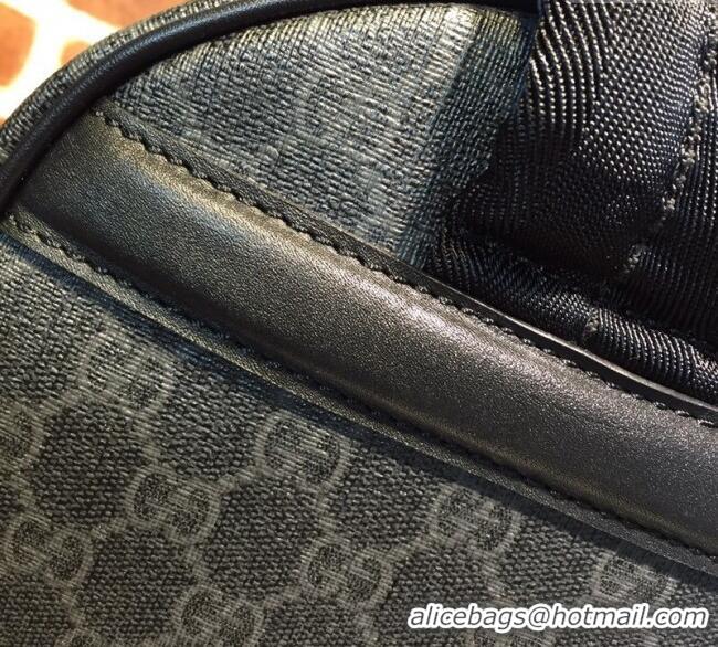 Famous Brand Gucci Mens GG Canvas Backpack bag 322069 Black 2025