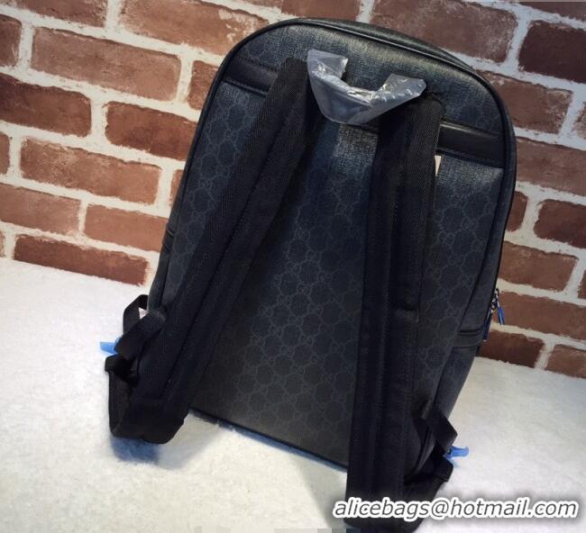 Famous Brand Gucci Mens GG Canvas Backpack bag 322069 Black 2025