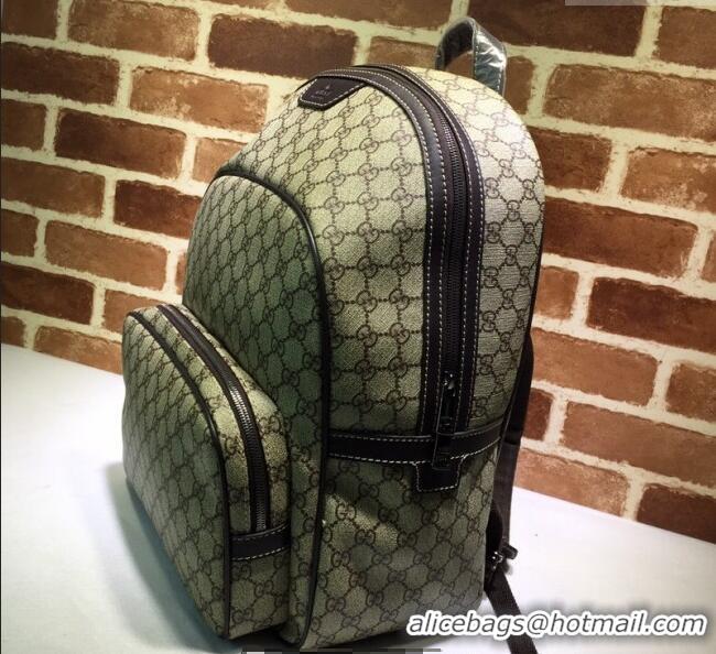 Reasonable Price Gucci Mens GG Canvas Backpack bag 322069 Beige 2025