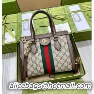 Best Price Gucci Ophidia Small GG Canvas Tote Bag 547551 Beige/Brown 2025