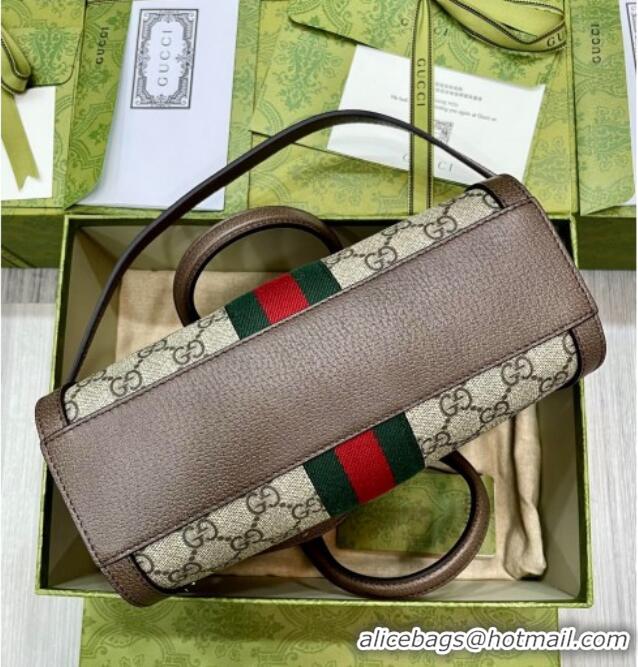 Best Price Gucci Ophidia Small GG Canvas Tote Bag 547551 Beige/Brown 2025