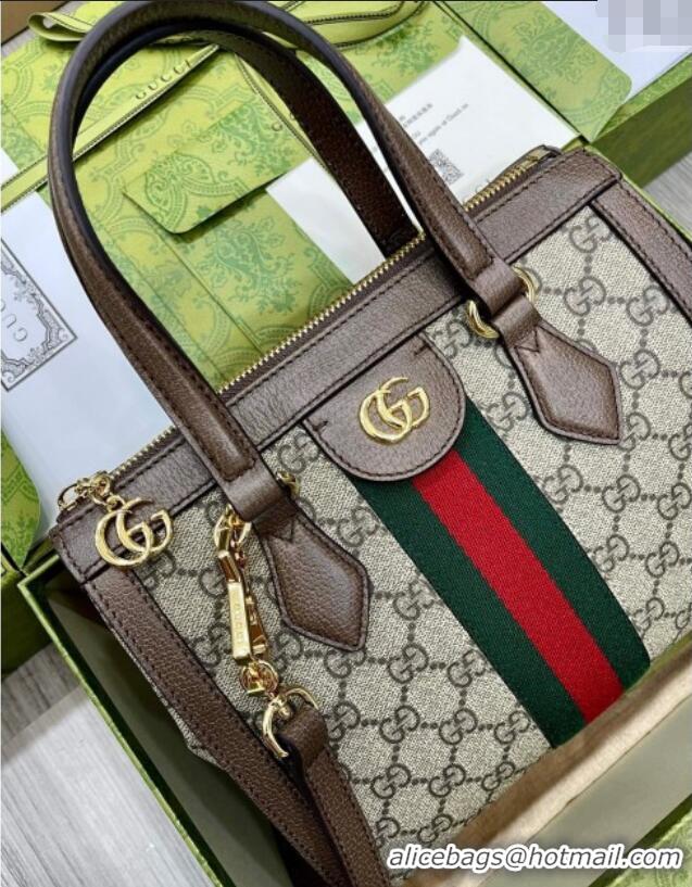 Best Price Gucci Ophidia Small GG Canvas Tote Bag 547551 Beige/Brown 2025