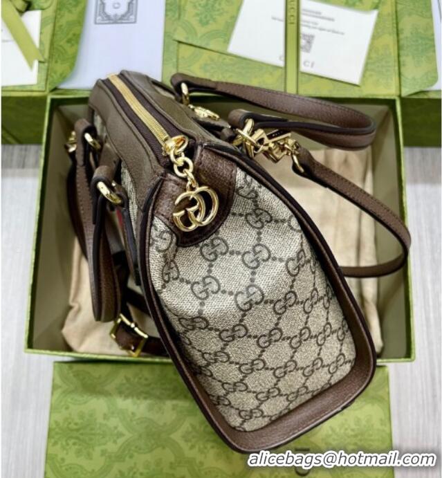 Best Price Gucci Ophidia Small GG Canvas Tote Bag 547551 Beige/Brown 2025