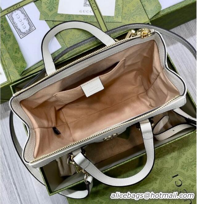 Super Quality Gucci Ophidia Small GG Canvas Tote Bag 547551 Beige/White 2025