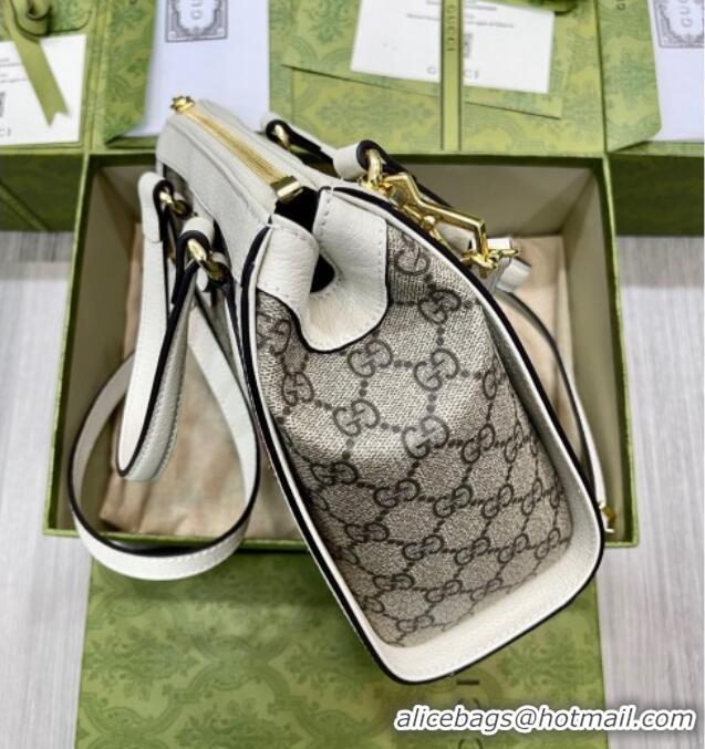 Super Quality Gucci Ophidia Small GG Canvas Tote Bag 547551 Beige/White 2025