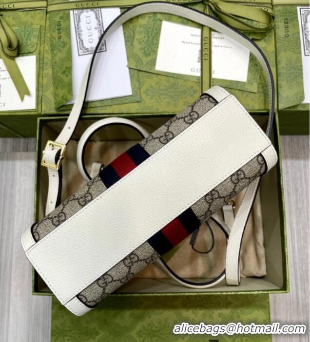 Super Quality Gucci Ophidia Small GG Canvas Tote Bag 547551 Beige/White 2025