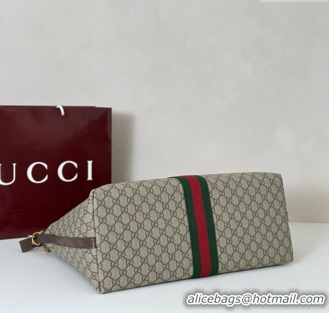 Shop Discount Gucci Savoy GG Canvas medium duffle bag 834469 Beige/Brown 2025