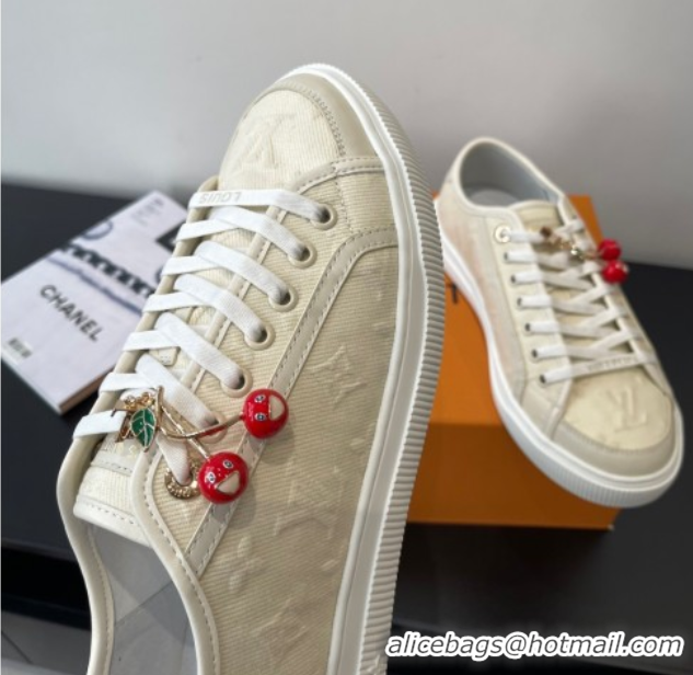 Durable Louis Vuitton LV Lagoon Sneakers in Monogram Canvas Beige 2025 1AGYG4
