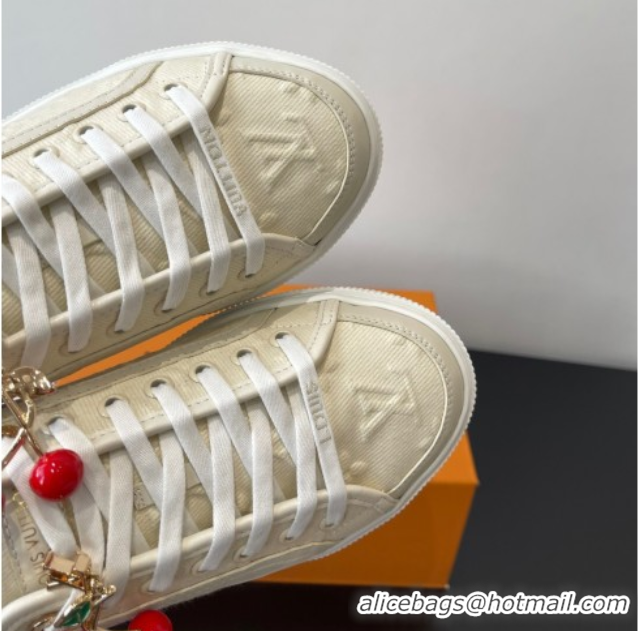 Durable Louis Vuitton LV Lagoon Sneakers in Monogram Canvas Beige 2025 1AGYG4