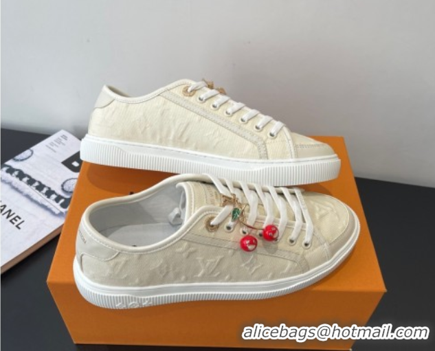 Durable Louis Vuitton LV Lagoon Sneakers in Monogram Canvas Beige 2025 1AGYG4