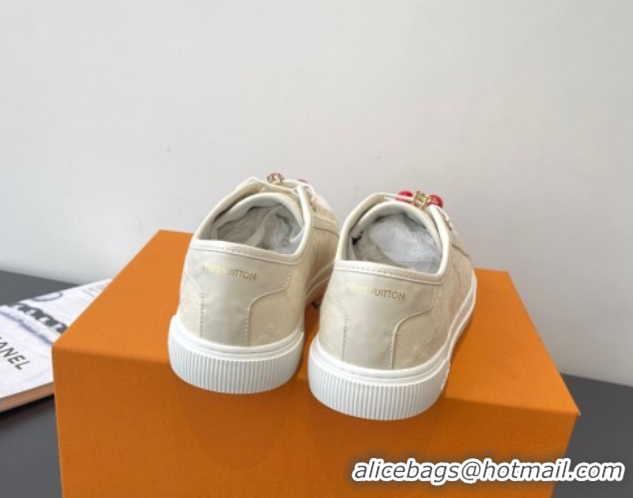 Durable Louis Vuitton LV Lagoon Sneakers in Monogram Canvas Beige 2025 1AGYG4