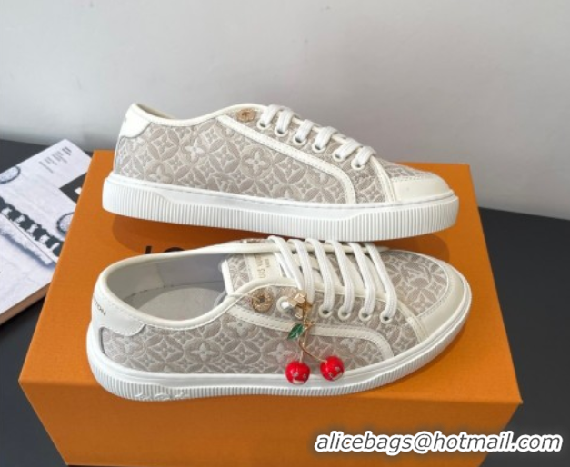 Shop Cheap Louis Vuitton LV Lagoon Sneakers in Monogram Canvas Grey 2025 1AGYG4