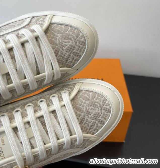 Shop Cheap Louis Vuitton LV Lagoon Sneakers in Monogram Canvas Grey 2025 1AGYG4