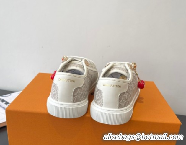 Shop Cheap Louis Vuitton LV Lagoon Sneakers in Monogram Canvas Grey 2025 1AGYG4