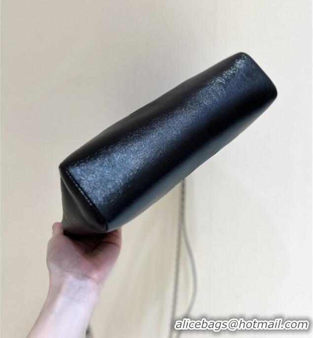 Unique Discount Chanel 31 Small Shopping Bag in Waxy Lambskin AS4853 Black 2025 Top Quality