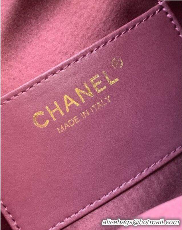 Inexpensive Chanel 25 Small Handbag in Grained Calfskin AS5293 Dark Burgundy 2025