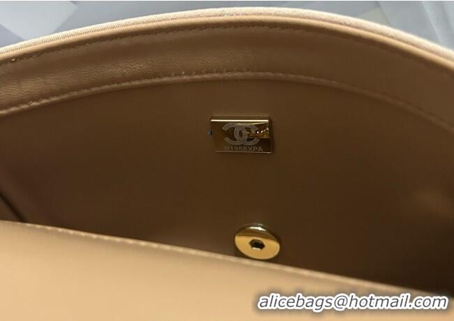 Famous Brand Chanel Strass Flap Bag CH081201 Gold/Purple/Orange 2025