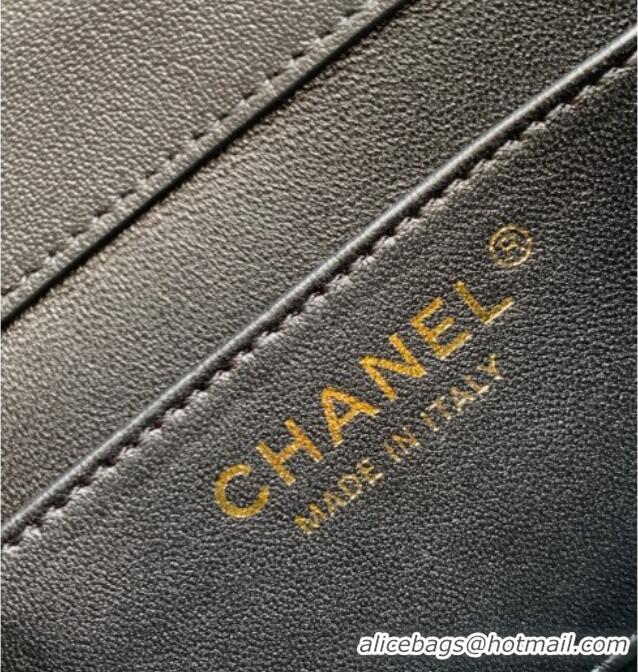 Best Product Chanel Patent Lambskin Mini Flap Bag AS5618 Black 2025