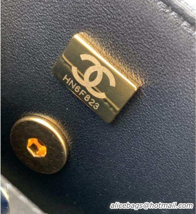 Best Product Chanel Patent Lambskin Mini Flap Bag AS5618 Black 2025