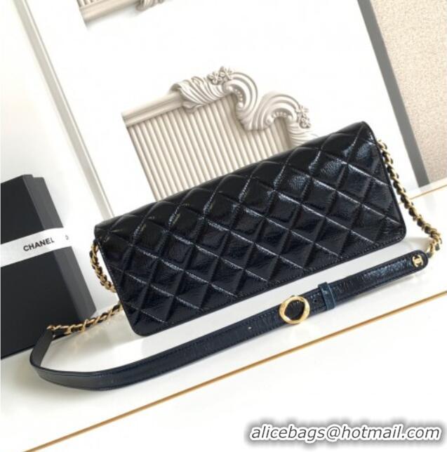 Classic Specials Chanel Patent Lambskin Large Flap Bag AS5642 Black 2025