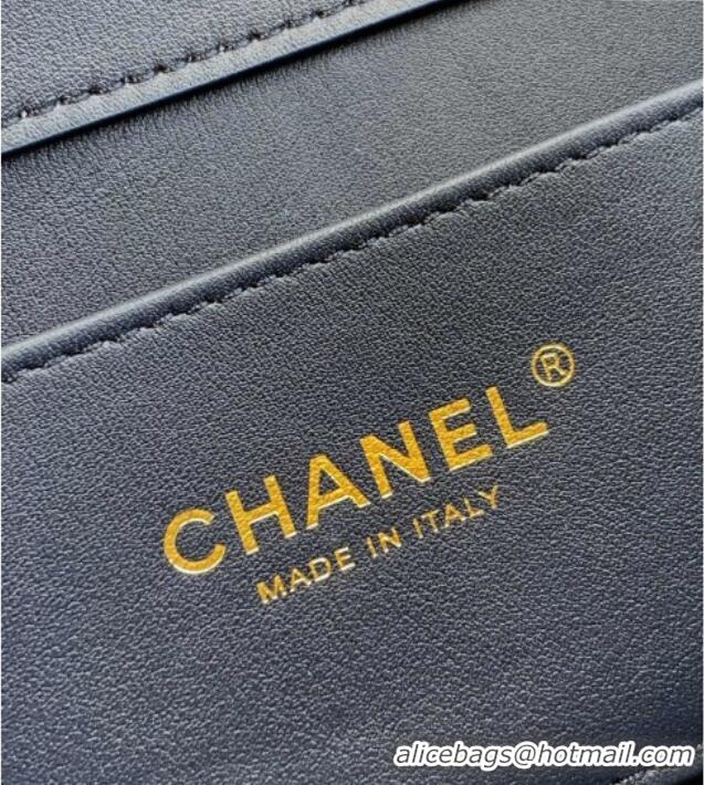 Big Discount Chanel Patent Lambskin Large Flap Bag AS5642 Blue 2025