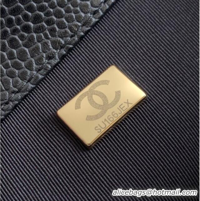 Best Price Chanel Grained Shiny Calfskin Backpack bag AS5347 Black 2025