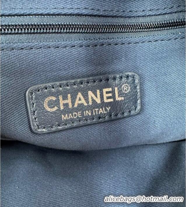 Buy Inexpensive Chanel Denim Small Shopping Bag A92240 Blue 2025