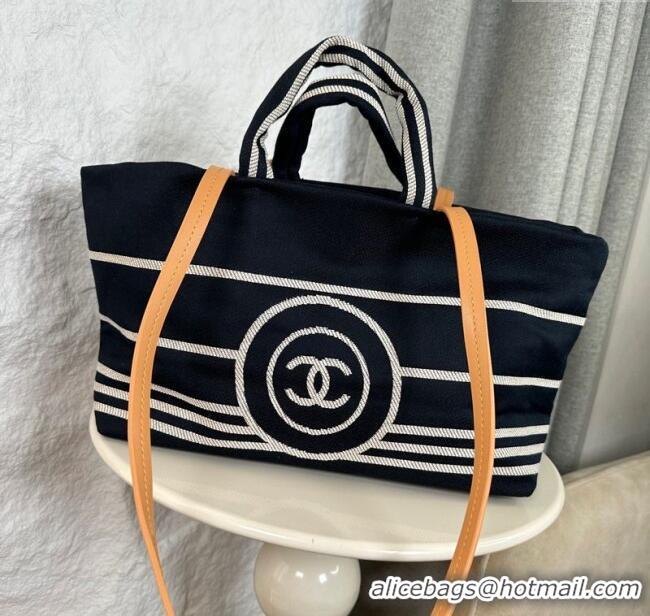 Buy Inexpensive Chanel Denim Small Shopping Bag A92240 Blue 2025