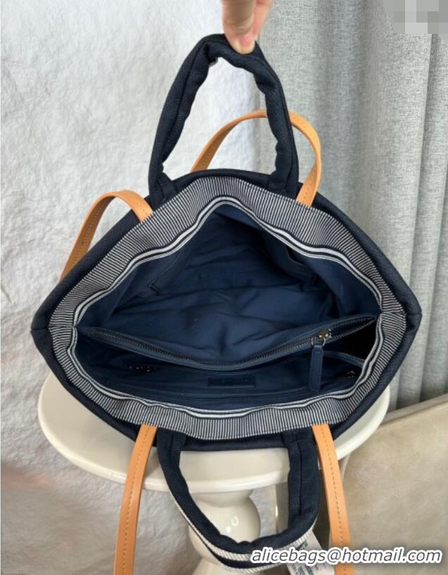 Buy Inexpensive Chanel Denim Small Shopping Bag A92240 Blue 2025