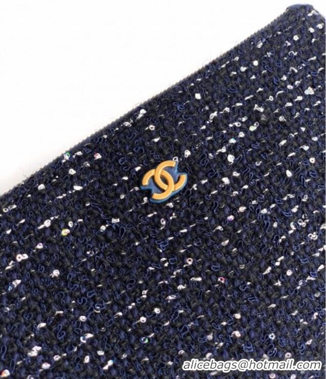 Traditional Discount Chanel 25 Tweed Medium Handbag AS5311 Blue 2025