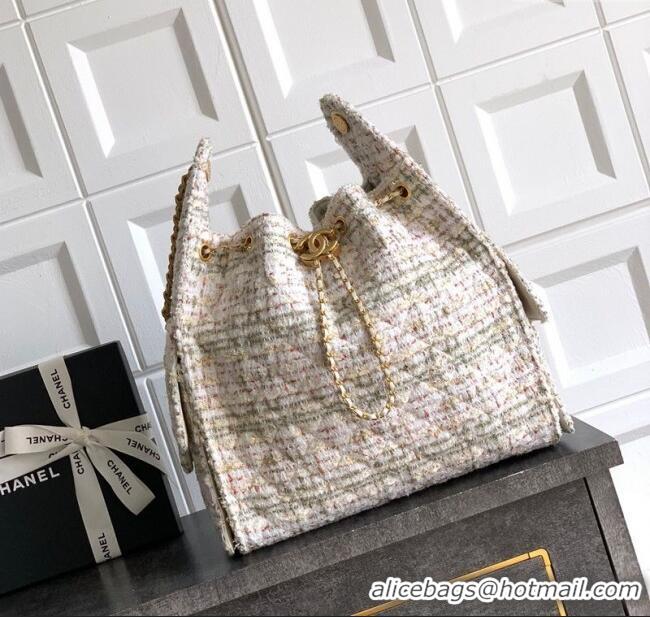 Good Quality Chanel 25 Tweed Medium Handbag AS5311 Pink 2025