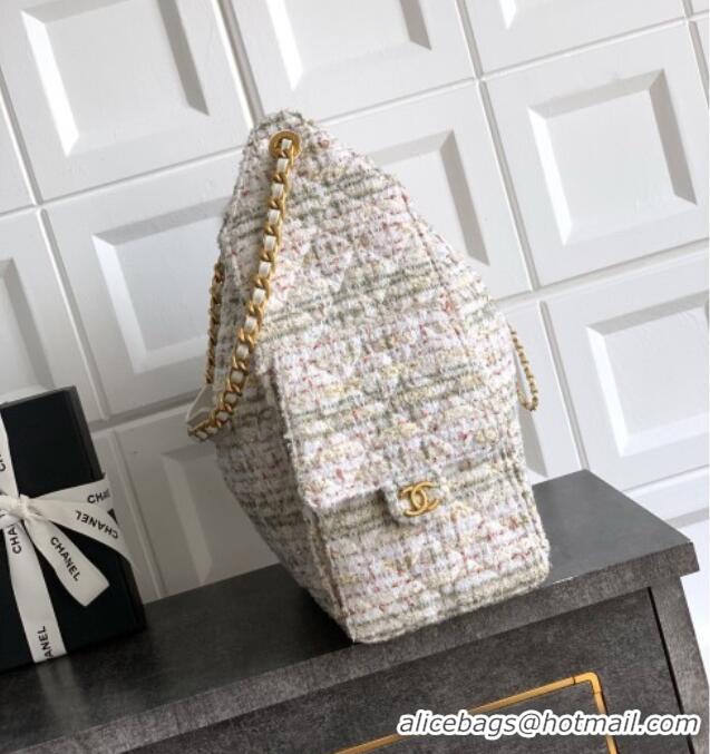 Good Quality Chanel 25 Tweed Medium Handbag AS5311 Pink 2025