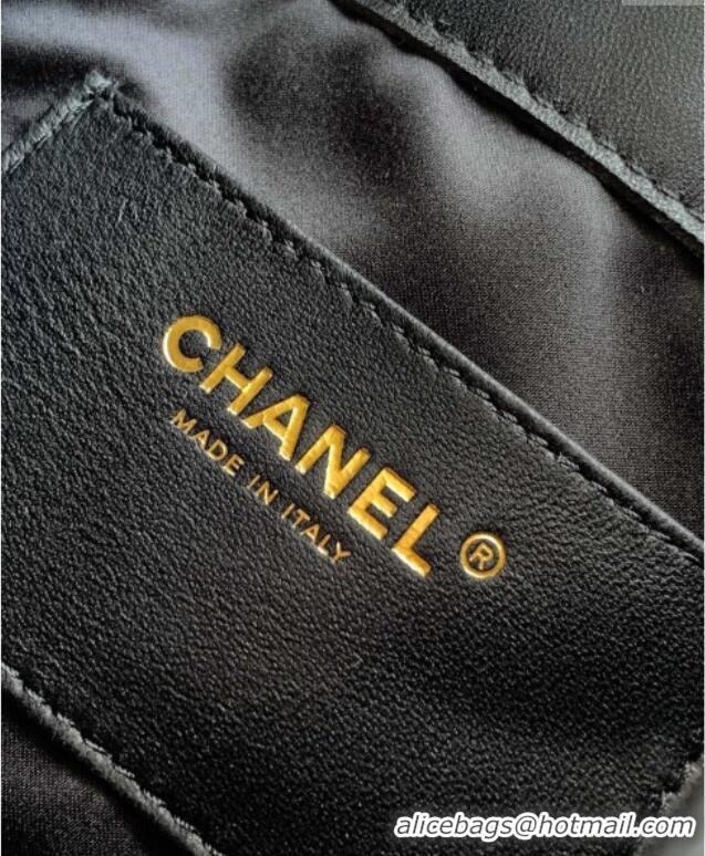 Affordable Price Chanel 25 Mini Hobo Handbag in Tweed AS5631 Black 2025