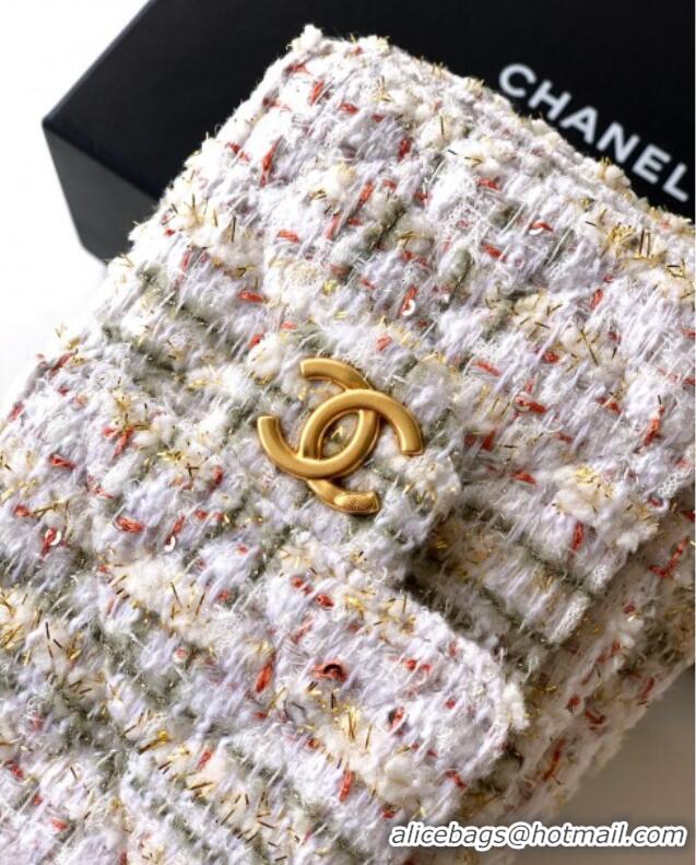 Famous Brand Chanel 25 Mini Hobo Handbag in Tweed AS5631 Pink 2025