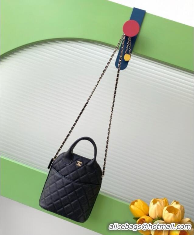 Famous Brand Chanel Grained Calfskin Clutch with Chain AP4742 Black 2025
