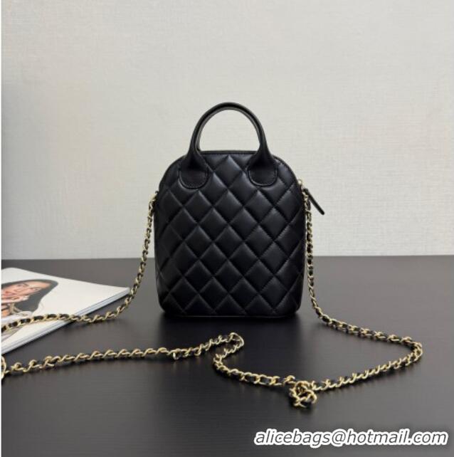 Best Product Chanel Suede & Lambskin Clutch with Chain AP4742 Black 2025