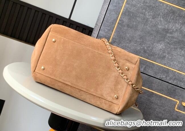 Traditional Specials Chanel Suede Flap Bag CH081302 Brown 2025