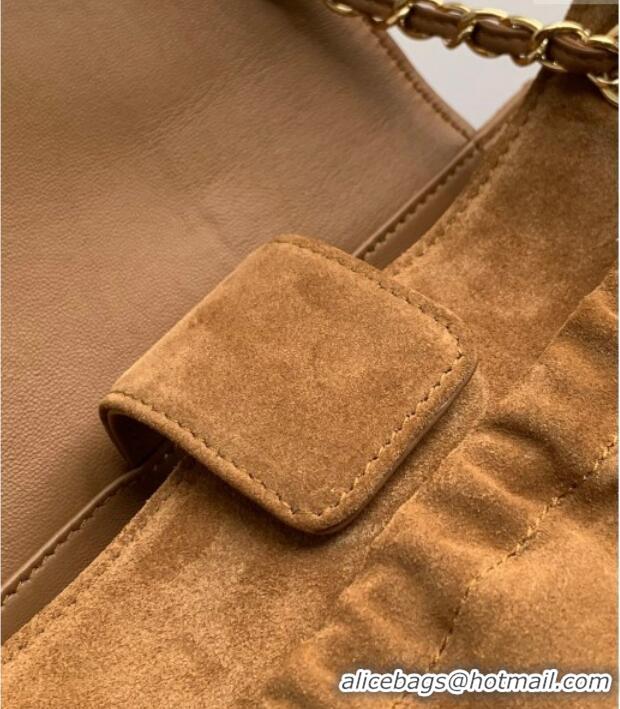 Traditional Specials Chanel Suede Flap Bag CH081302 Brown 2025