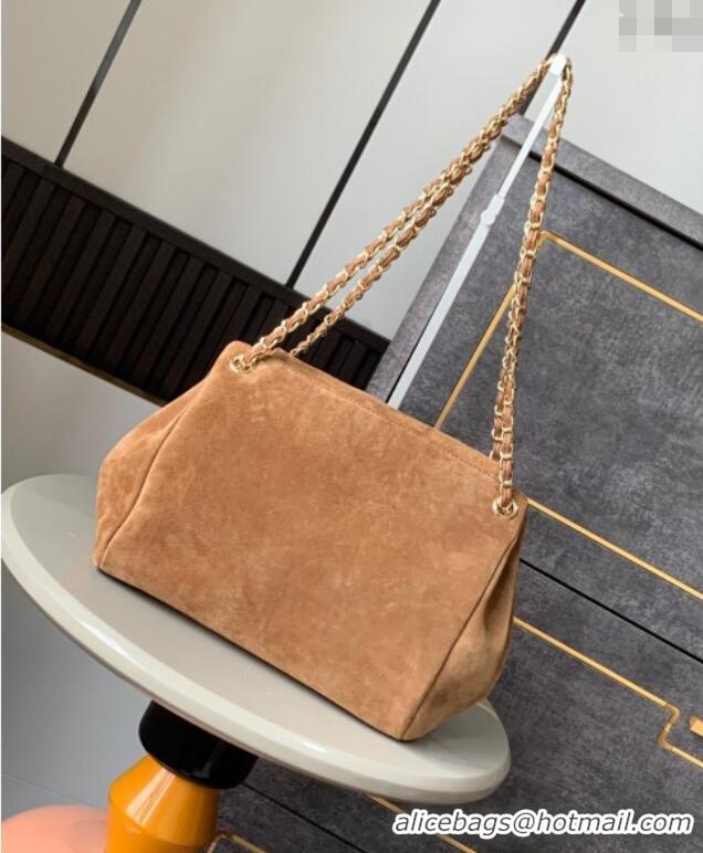 Traditional Specials Chanel Suede Flap Bag CH081302 Brown 2025