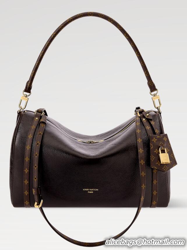 Original Cheap Louis Vuitton Express MM bag in Calfskin leather M26039 Black 2025