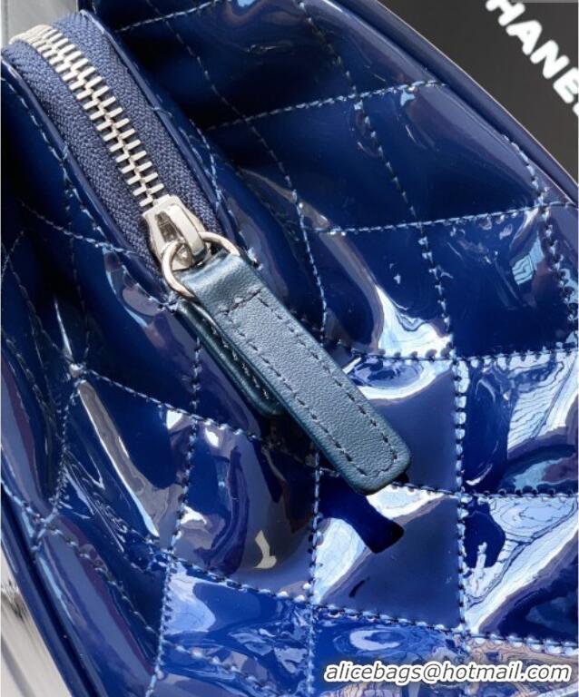 Best Price Chanel Maxi CC Shopping Bag CH081304 Blue 2025