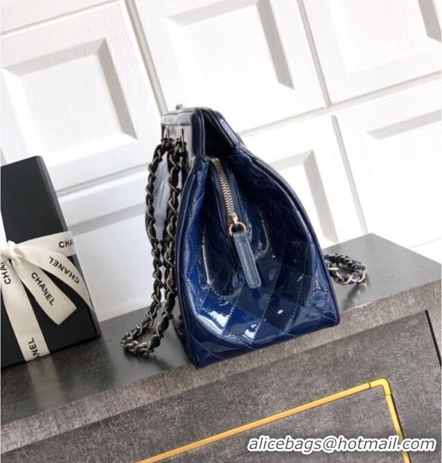 Best Price Chanel Maxi CC Shopping Bag CH081304 Blue 2025