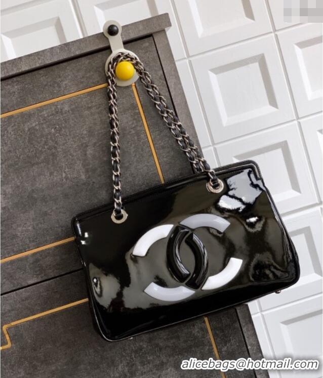 Best Product Chanel Maxi CC Shopping Bag CH081304 Black 2025