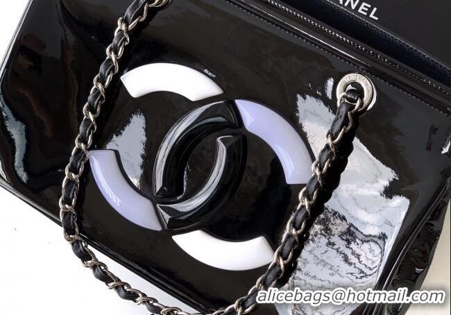 Best Product Chanel Maxi CC Shopping Bag CH081304 Black 2025