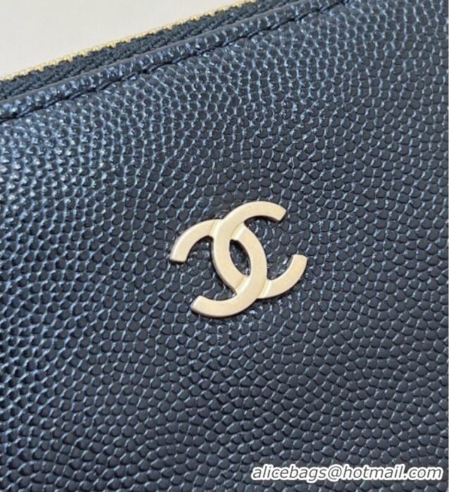 Famous Brand Chanel 22 Small Bag in Haas Grainy Calfskin AS3260 Black 2025 Top Quality