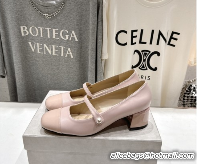 Low Price Jimmy Choo Elisa 45 Pumps in Nappa leather & Patent Leather Pink 5071921
