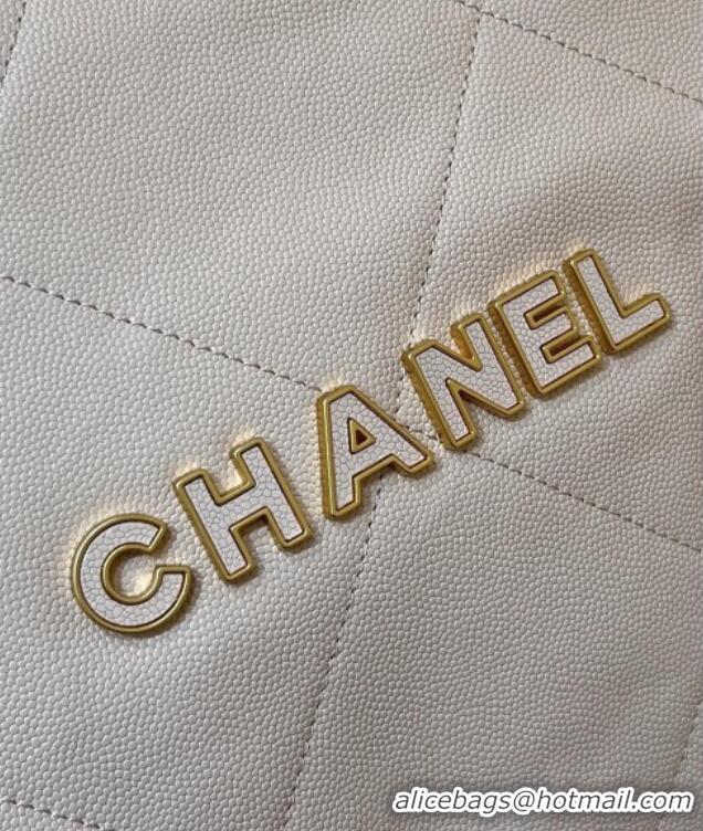 Buy Discount Chanel 22 Small Bag in Haas Grainy Calfskin AS3260 Pink 2025 Top Quality