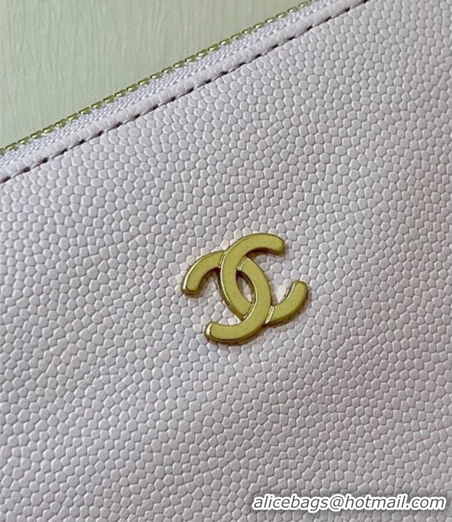 Market Sells Chanel 22 Bag in Haas Grainy Calfskin AS3261 Pink 2025 Top Quality