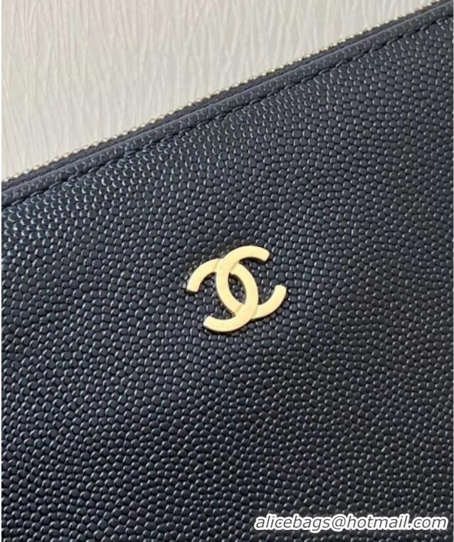 New Product Chanel 22 Bag in Grainy Calfskin AS3260 Black/Gold 2025 Top Quality
